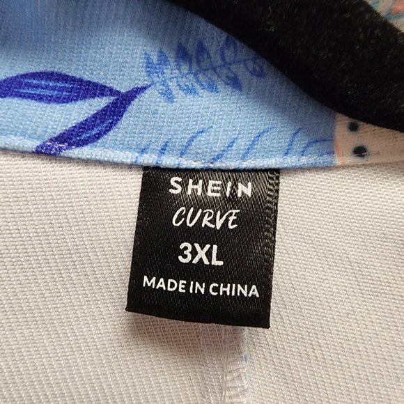 SHEIN Vibrant Patchwork Blazer - Picture 9 of 10